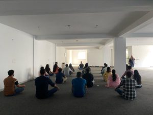 Yoga and Meditation Session in our Head Office for all the employees to focus on their holistic well-being.